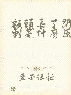 额头长了闭口粉刺是什么原因