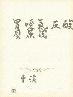 胃嗳气反酸是什么原因