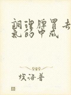 调理脾胃去除湿气的中成