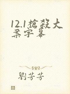 12.1枪杀大案字幕