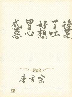 感冒好了后头晕恶心想吐是怎么回事