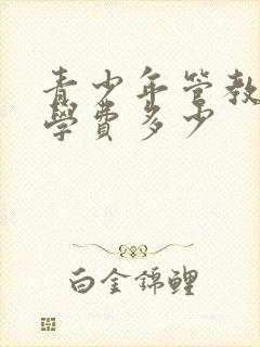 青少年管教学校学费多少封面