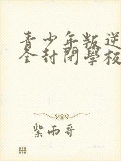 青少年叛逆正规全封闭学校费用