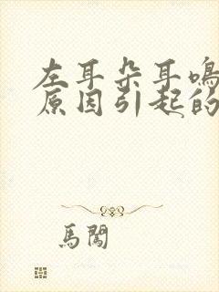 左耳朵耳鸣什么原因引起的封面