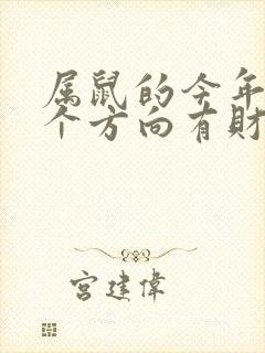 属鼠的今年去哪个方向有财运