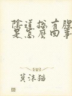 阴道总有腥臭味是怎么回事封面