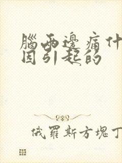 脑两边痛什么原因引起的