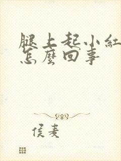 腿上起小红疙瘩怎么回事封面