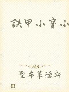 铁甲小宝小百合封面