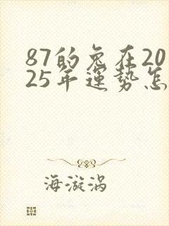 87的兔在2025年运势怎么样封面