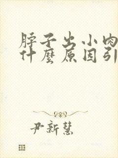 脖子出小肉粒是什么原因引起