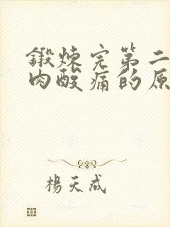 锻炼完第二天肌肉酸痛的原因