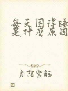 每天困得睡不醒是什么原因