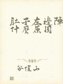 肚子左边阵痛是什么原因