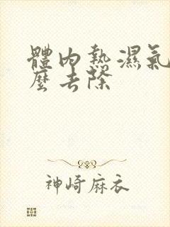 体内热湿气重怎么去除