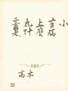 睾丸上有小疙瘩是什么病