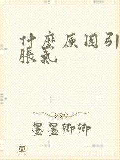 什么原因引起肠胀气