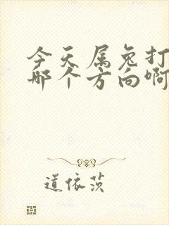 今天属兔打牌坐哪个方向啊