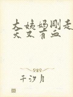 大姨妈刚走10天又有血