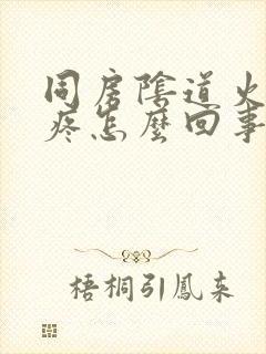 同房阴道火辣辣疼怎么回事