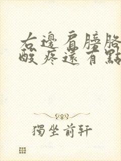 右边肩膀胳膊手酸疼还有点发麻是怎么了