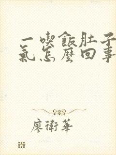 一吃饭肚子就胀气怎么回事