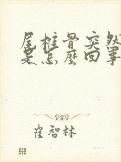 尾椎骨突然很疼是怎么回事