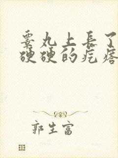 睾丸上长了一个硬硬的疙瘩