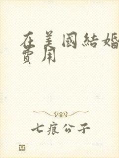 在美国结婚婚礼费用