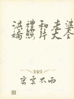 洪礼和老婆李爱娇照片大全