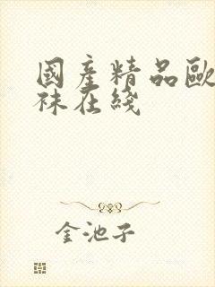 国产精品欧美丝袜在线