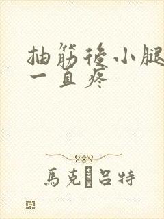 抽筋后小腿肌肉一直疼