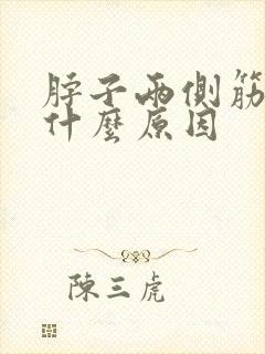 脖子两侧筋疼是什么原因