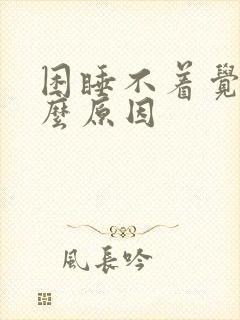 困睡不着觉是什么原因封面