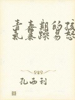 青春期的孩子脾气暴躁易怒怎么办14岁