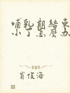 哺乳期结束胸变小了怎么办