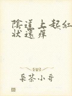 阴道上起红乳头状还痒