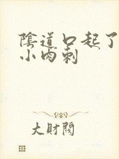 阴道口起了很多小肉刺