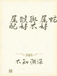 属猴与属蛇的婚配好不好