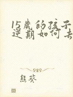 15岁的孩子叛逆期如何去管教