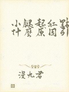 小腿起红点痒是什么原因引起的