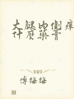 大腿内侧痒痒涂什么药膏封面