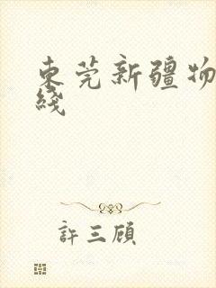 东莞新疆物流专线封面