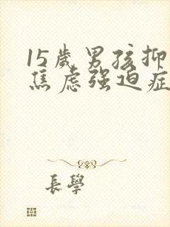 15岁男孩抑郁焦虑强迫症咋办封面