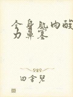 全身肌肉酸痛无力鼻塞