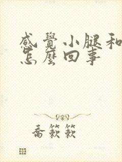 感觉小腿和脚冷怎么回事