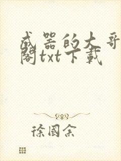 成器的大哥笔趣阁txt下载
