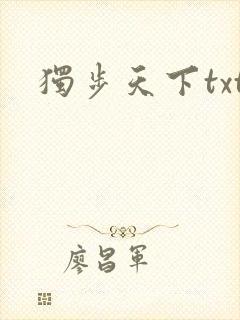 独步天下txt