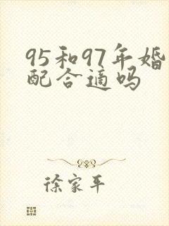 95和97年婚配合适吗