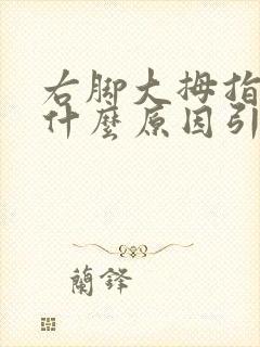 右脚大拇指麻痛什么原因引起的封面